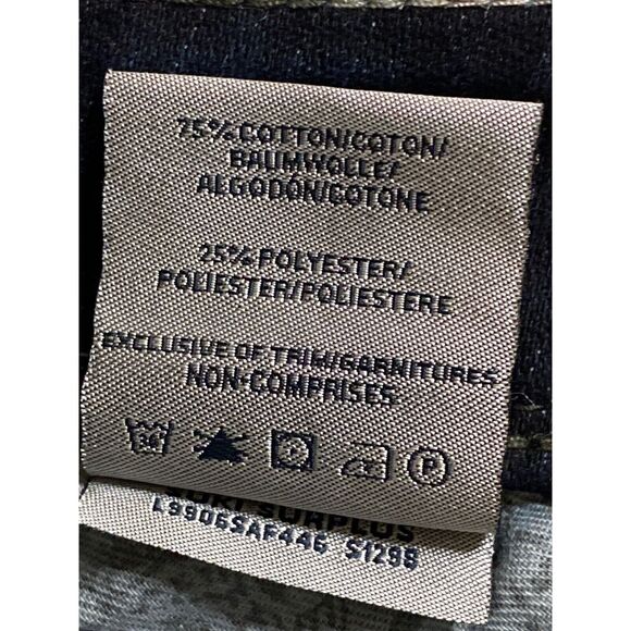 Silver Suki Surplus Flap Pockets Bootcut Jeans Women Sz 28  Mid Rise Embroidery - Picture 10 of 13